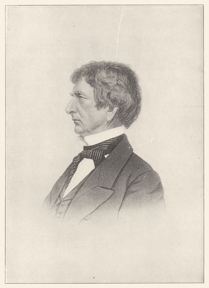 POLITICS. Hon William S Seward 1907 old antique vintage print picture